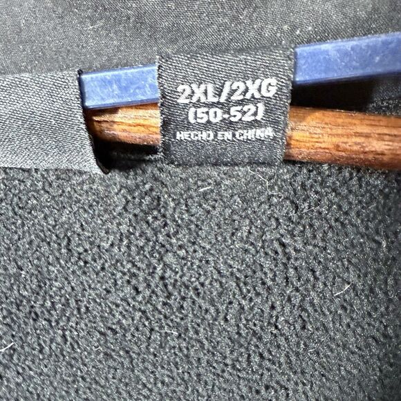 SwissTech Jacket Softshell Hybrid Mens Sz 2XL Black Red Heather Full Zip - Picture 6 of 12